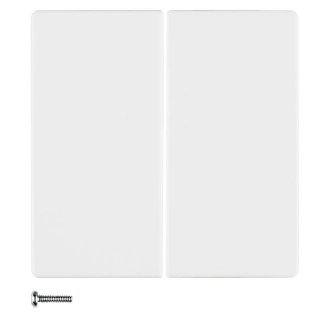Berker 85146129 KNX-Funk Taste 2-fach quicklink Q.1/Q.3 Polarweiß samt