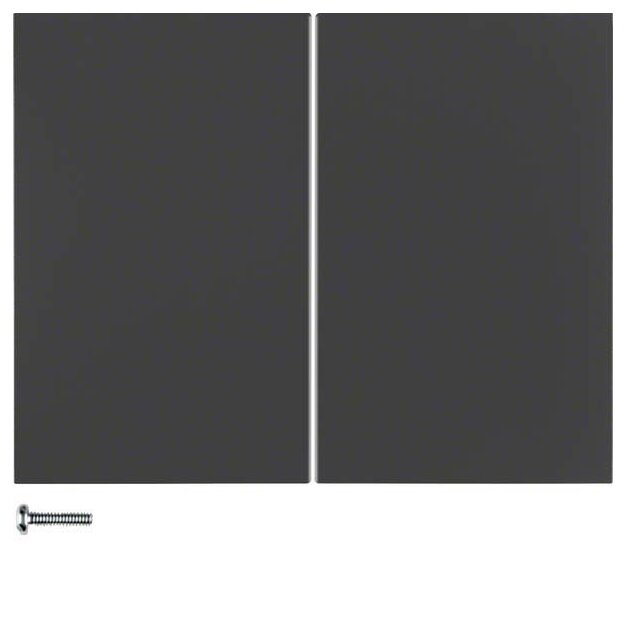 Berker 85146175 KNX-Funk Taste 2-fach quicklink K.1 Anthrazit matt