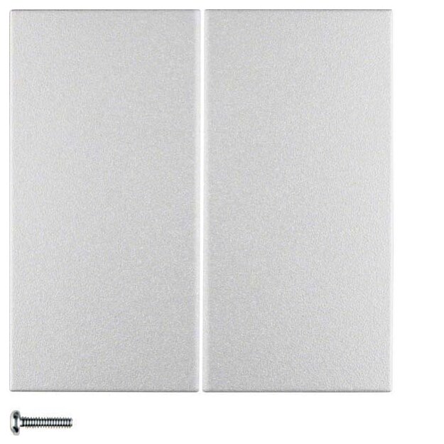 Berker 85146183 KNX-Funk Taste 2-fach quicklink B.7 Alu matt