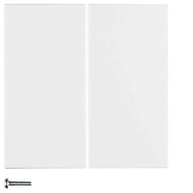 Berker 85146188 KNX-Funk Taste 2-fach quicklink S.1/B.3/B.7 Polarweiß matt