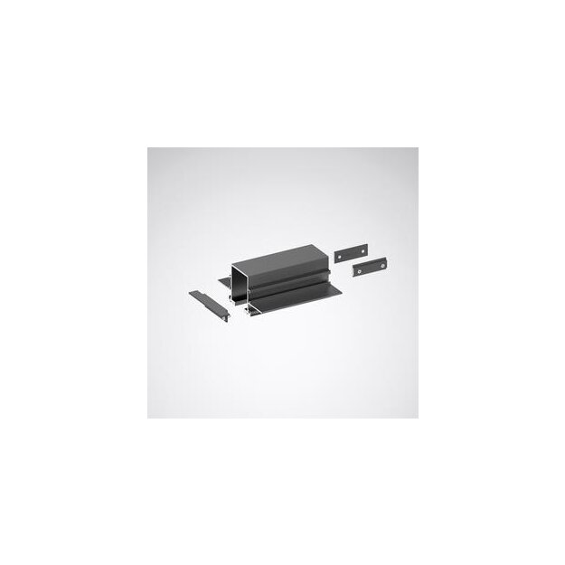 Trilux 8897600 Einputzset Rail Schwarz