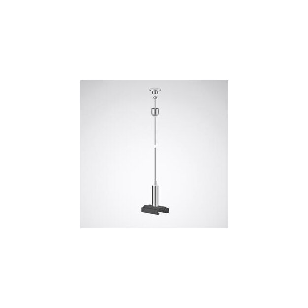 Trilux 8889000 Seilabhängung Rail ZS D/3 Schwarz