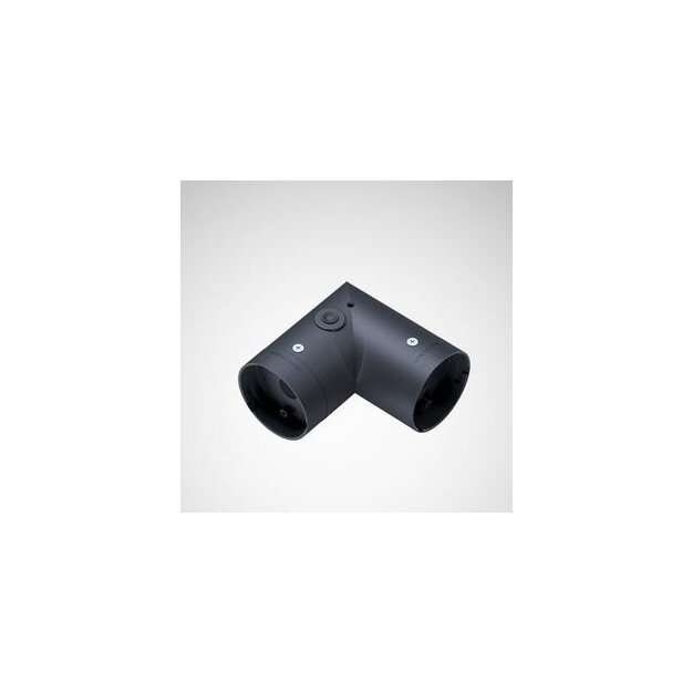 Trilux 9829300 L-Verbinder Tugra L-Connector Alu 05 Schwarz