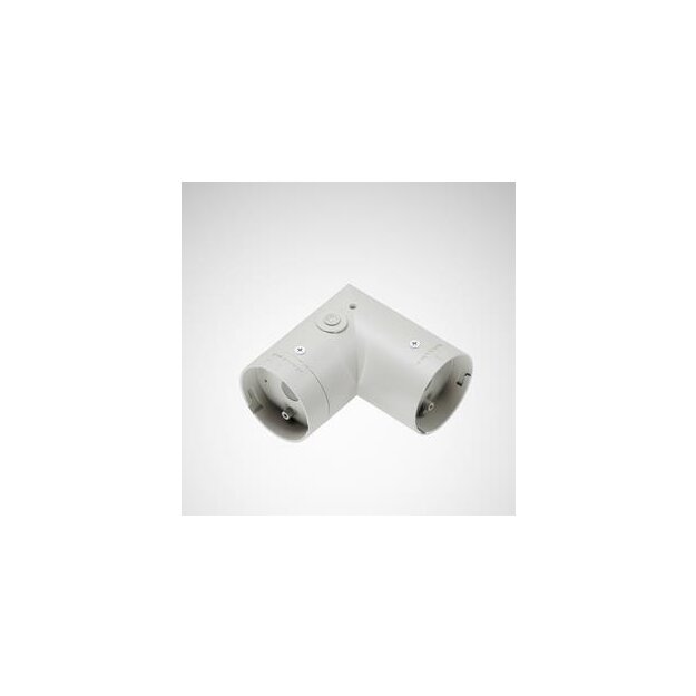 Trilux 9829500 L-Verbinder Tugra L-Connector Alu 23 Grau