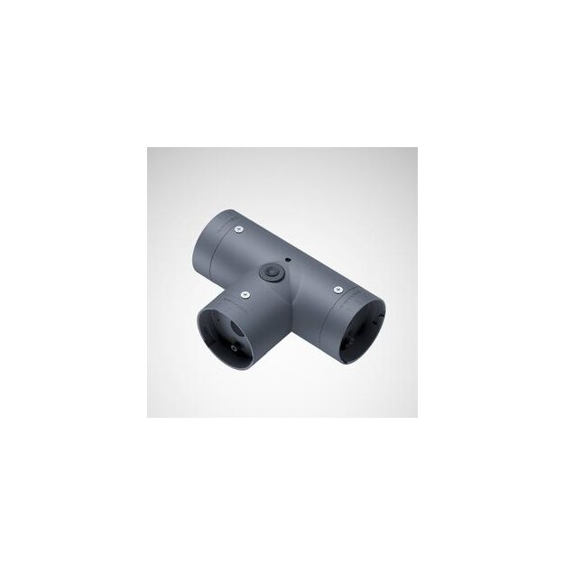 Trilux 9830300 T-Verbinder Tugra T-Connector Alu C2 Grau