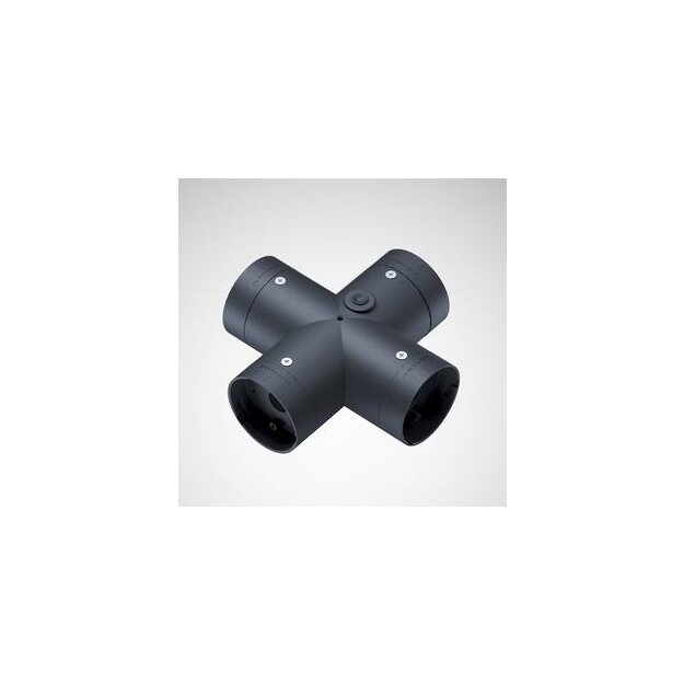Trilux 9830700 X-Verbinder Tugra X-Connector Alu 05 Schwarz