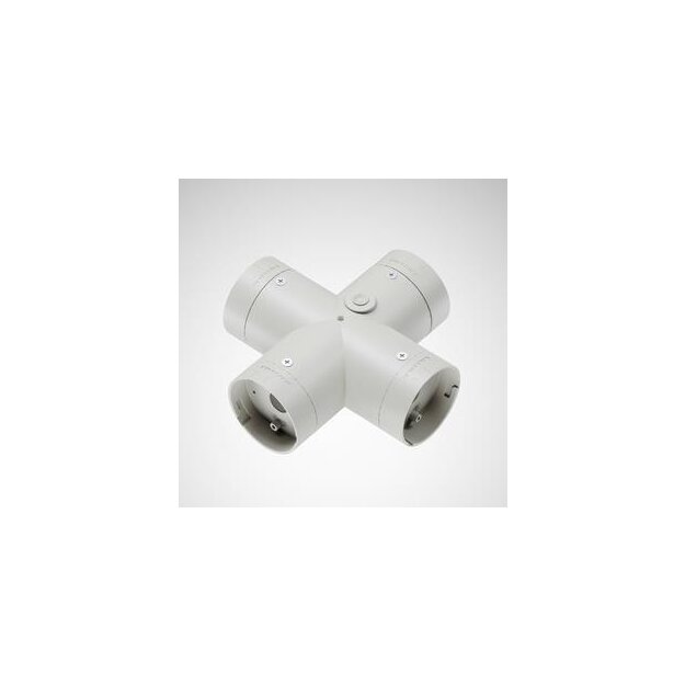 Trilux 9829800 X-Verbinder Tugra X-Connector Alu 23 Grau