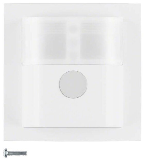 Berker 85345189 KNX-Funk Bewegungsmelder Komfort 1 1 m Quicklink S.1/B.3/B.7 Polarweiß glänzend