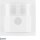 Berker 85345189 KNX-Funk Bewegungsmelder Komfort 1 1 m Quicklink S.1/B.3/B.7 Polarweiß glänzend