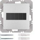 Berker 85655183 KNX-Funk Wandsender 1-fach flach Solar...