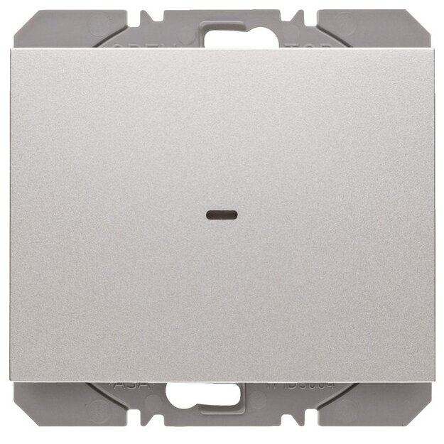 Berker 85655277 KNX-Funk Wandsender 1-fach flach Quicklink K.5 Alu lackiert