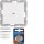 Berker 85655288 KNX-Funk Wandsender 1-fach flach Quicklink S.1/B.3/B.7 Polarweiß matt