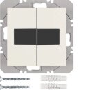 Berker 85656182 KNX-Funk Wandsender 2-fach flach Solar...