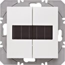 Berker 85656189 KNX-Funk Wandsender 2-fach flach Solar...