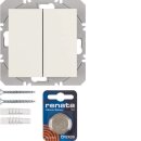 Berker 85656282 KNX-Funk Wandsender 2-fach flach...