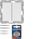 Berker 85656288 KNX-Funk Wandsender 2-fach flach...