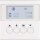 Berker 85745189 KNX-Funk Jalousie-Schaltuhr Quicklink S.1/B.3/B.7 Polarweiß glänzend