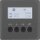 Berker 85745226 KNX-Funk Zeitschaltuhr quicklink Q.1/Q.3 Anthrazit samt