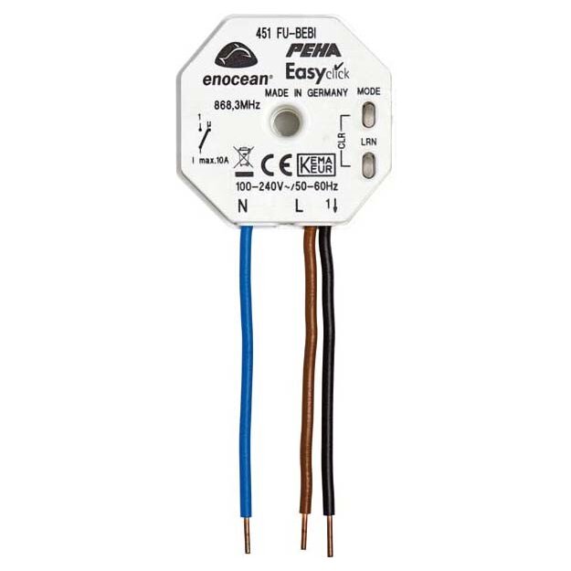 Peha 00364376 EnOcean Easyclickpro Empfänger Baldachin 1 Kanal