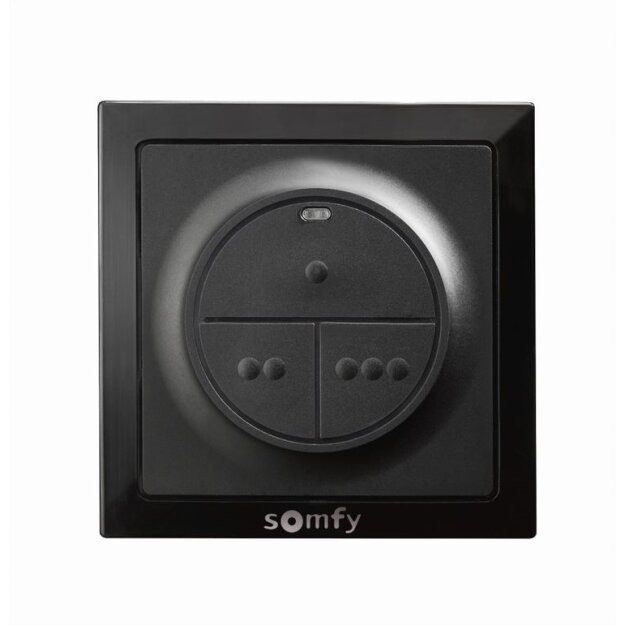 Somfy 1870782 Wandtaster für Antriebe Schwarz