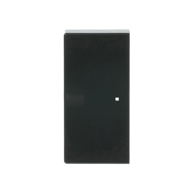 Busch-Jaeger 6230-20-81 Wippe 2-fach links/rechts, ohne Bedruckung (Thermoplast) Anthrazit 2CKA006220A0047