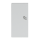 Busch-Jaeger 6234-21-83 Wippe 2-fach links, mit Symbol "Dimmer" (Thermoplast) Alusilber 2CKA006220A0060