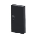Busch-Jaeger 6234-22-81 Wippe 2-fach rechts, mit Symbol "Dimmer" (Thermoplast) Anthrazit 2CKA006220A0253