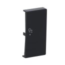 Busch-Jaeger 6234-22-81 Wippe 2-fach rechts, mit Symbol "Dimmer" (Thermoplast) Anthrazit 2CKA006220A0253