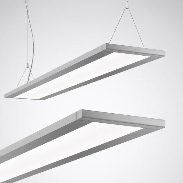 Trilux 7017451 LED-Anbau/Pendel-Leuchte 3000K Luceos D/H1 Weiß