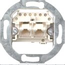 Gira 018700 UAE/IAE-Anschlussdose 2 x 8-polig SRK Einsatz