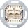 Gira 019000 UAE/IAE-Anschlussdose 2 x 8-polig 8/8 SRK Einsatz