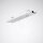 Trilux 7229900 LED-Geräteträger 368mm 7650 L-AHB Weiß