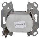 Busch-Jaeger 0232-101 Antennensteckdosen-Einsatz Radio/TV/SAT 3 Anschlüsse/Stichdose 2CKA000230A0384