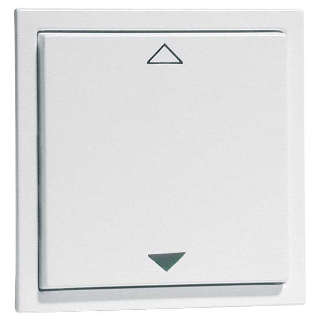 Peha 00384713 EnOcean Easyclick Wandsender AURA 2 Kanal Reinweiß Symbol AUF und AB