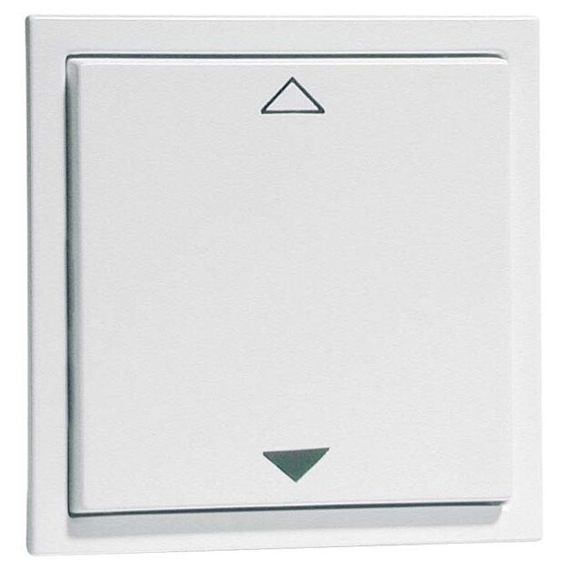 Peha 00384913 EnOcean Easyclick Wandsender AURA 2-Kanal Alu Symbol AUF und AB