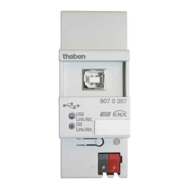 Theben 9070397 USB Schnittstelle  Grau