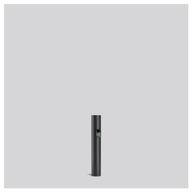 RZB 811100 Poller mit Wallbox Anthrazit