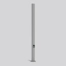 RZB 811213 Mast mit Wallbox Silber