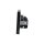 Jung Serie LS Komplett-Set Schwarz: LS982SW Rahmen 2-fach + 2x LS1520SW SCHUKO® Steckdose