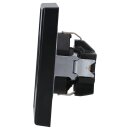 Jung Serie LS Komplett-Set Schwarz: LSAC581SW Rahmen 1-fach + A1520KISW SCHUKO® Steckdose mit Berührungsschutz