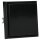 Jung Serie LS Komplett-Set Schwarz: LS981SW Rahmen 1fach + 506U Wippschalter Universal Aus-Wechsel + LS990SW Wippe