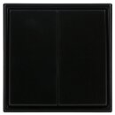 Jung Serie LS Komplett-Set Schwarz: LS995SW Serienwippe +...