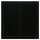 Jung Serie LS Komplett-Set Schwarz: LS995SW Serienwippe + 505U Wippschalter Serien + LS981SW Rahmen 1fach