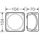 Hensel ENYCASE DK 0404 B Kabelabzweigkasten 1,5-4 qmm 3 phasig 6 qmm 1 phasig 5 pol. Klemme