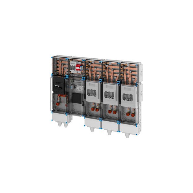 Hensel Mi EV 200kW 3001 Ladeverteiler für bis zu 3 Ladepunkte à 200 kW