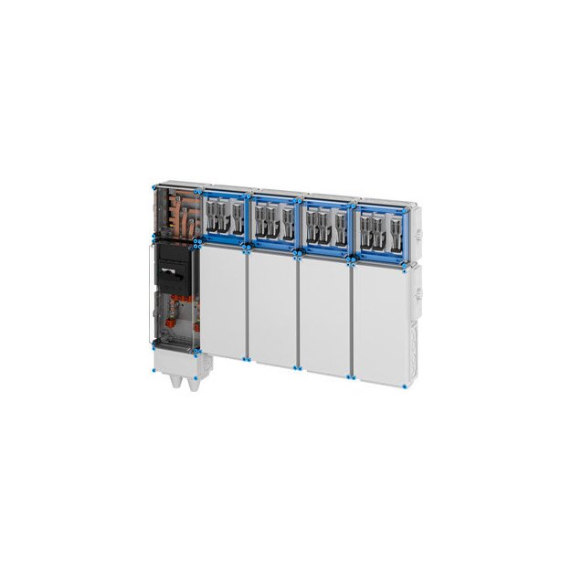 Hensel Mi EV 44kW 12000 Ladeverteiler für bis zu 12 Doppelladepunkte à 22kW