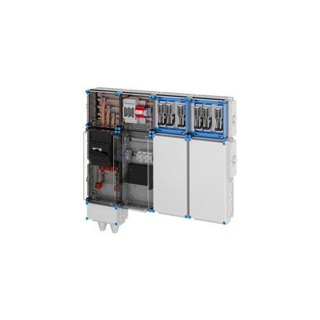 Hensel Mi EV 44kW 6001 Ladeverteiler für bis zu 6 Doppelladepunkte à 22kW