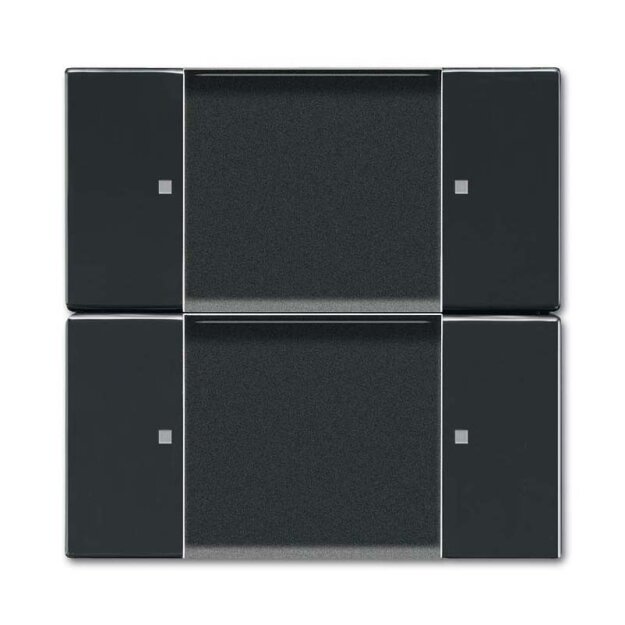 Exklusives Angebot: Busch-Jaeger 6736/01-81 Wandsender ZigBee Light Link 2 Kanal (Thermoplast) Anthrazit 2CKA006730A0083 - nur für kurze Zeit