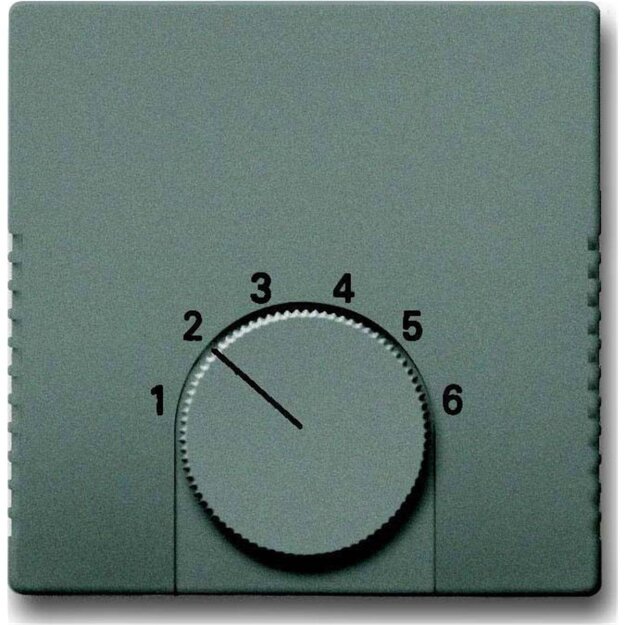 Exklusives Angebot: Busch-Jaeger 1794-803 Zentralscheibe für Raumtemperaturregler (Kunststoff (lackiert)) Graumetallic solo® 2CKA001710A3847 - nur für kurze Zeit