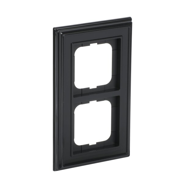 Exklusives Angebot: Busch-Jaeger 1722-831 Abdeckrahmen 2-fach Rahmen (Kunststoff) Anthrazit Busch-dynasty® 2CKA001754A4679 - nur für kurze Zeit